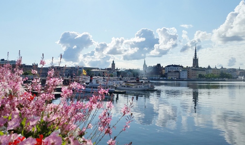View over Stockholm city