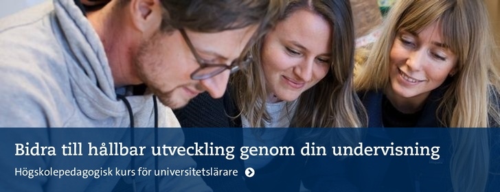 Tre personer i grupp